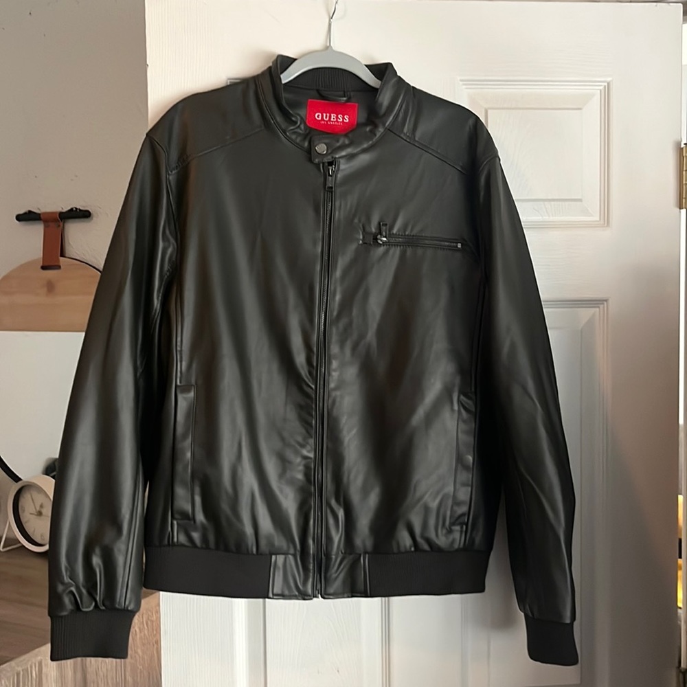 Guess leather jacket